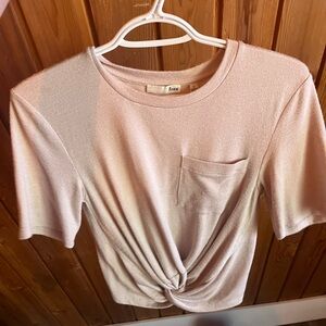 Aritzia  Knotted Tee